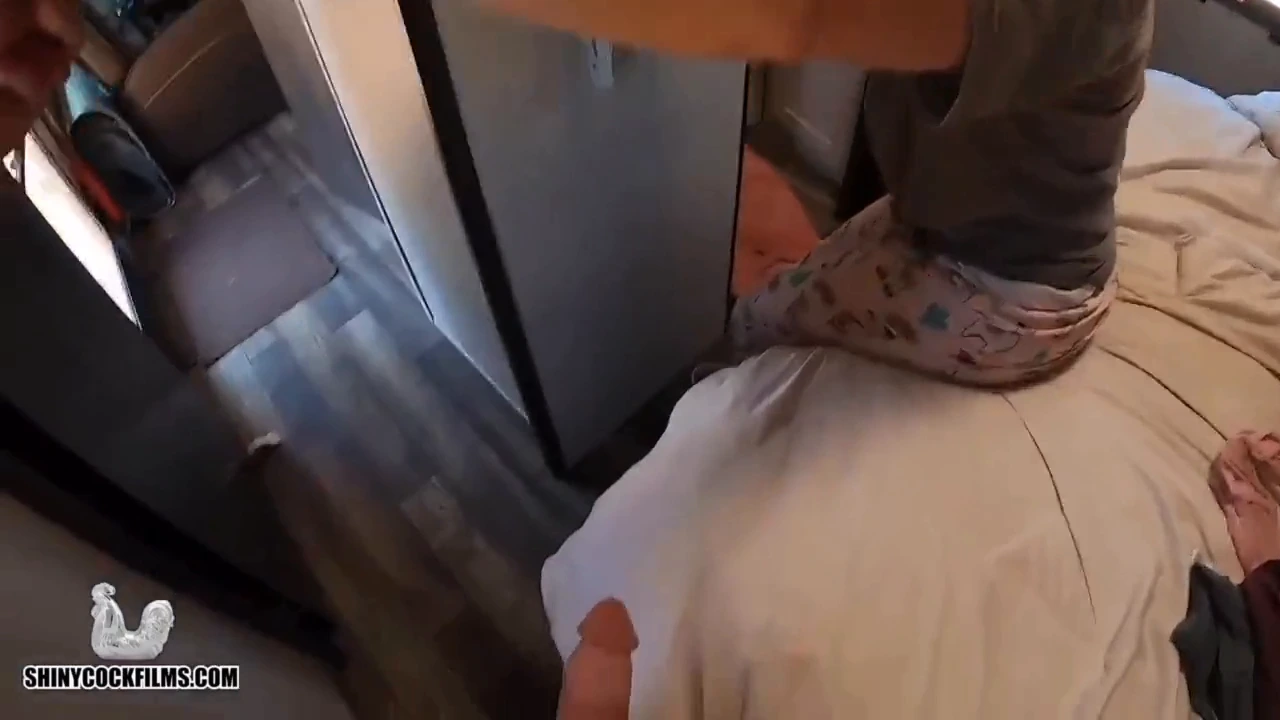 Stepson seduces stepmother after putting glasses on her in a homemade video by Shiny Cock Films. porn video
